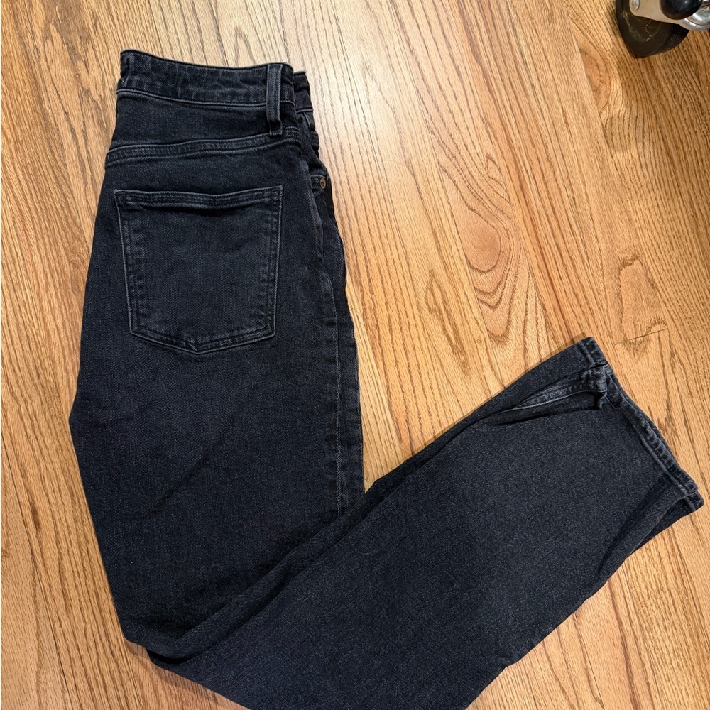 Agolde Dark Wash Slim Jeans